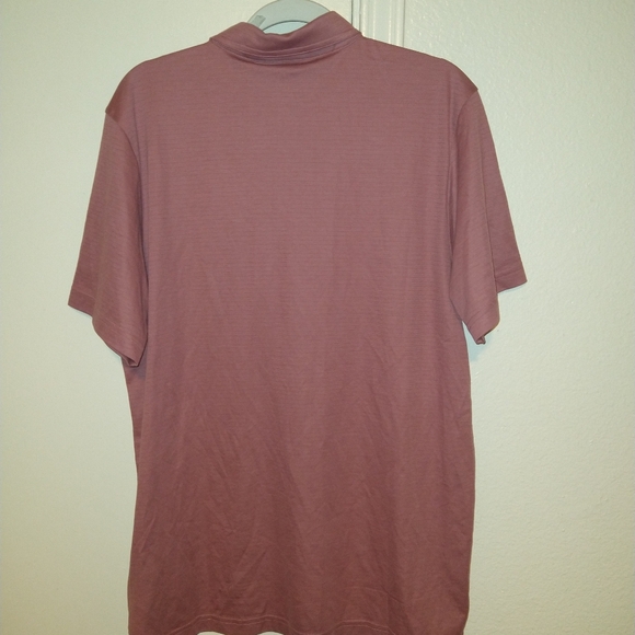 NWT Travis Mathew Bayfront Solid Polo Roan Rouge Shirt Men's sz Large - Picture 2 of 9